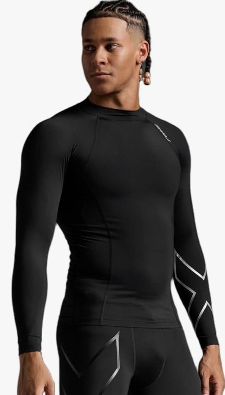 2XU Mens Ignition Compression Long Sleeve Shirt Size XS NWT